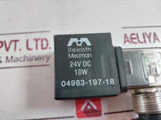 Rexroth Mecman 04983-197-18 Solenoid Coil Used