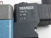 Rexroth R432006130 Ceram Directional Solenoid Valve Min Bar 2.0/10 150 Psi 24Vdc