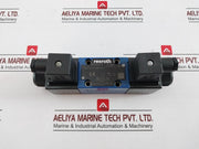 Rexroth R900911762 Directional Spool Valve W/ Coil R900020175 350 Bar 120V/60Hz