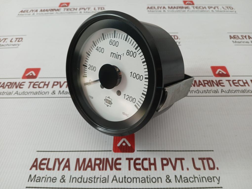 11526 Analog Tachometer 0-1200 Min-1 15vac By Rhein Tacho