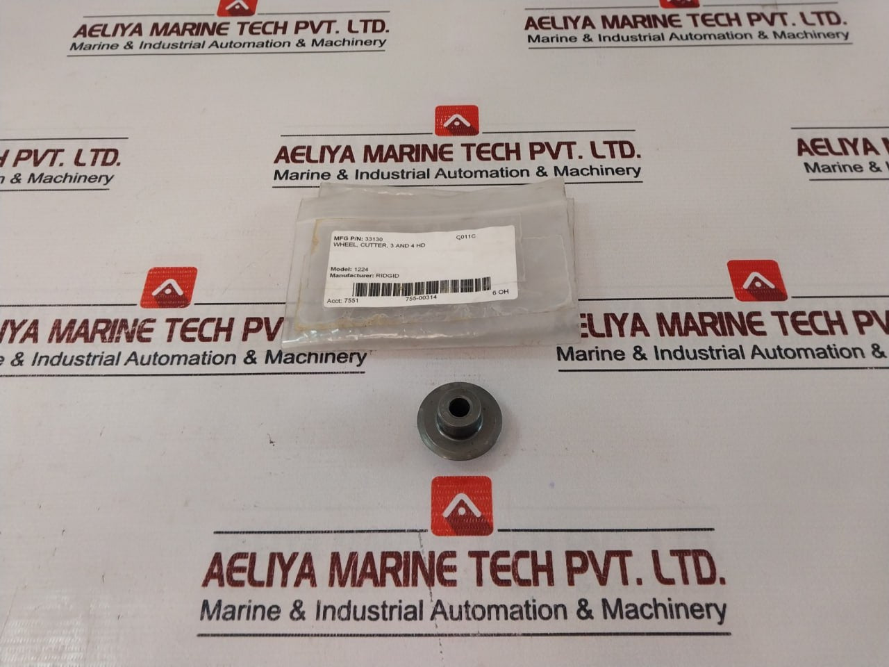 Ridgid 33130 Pipe Cutter Wheel F-229-s/F-229-8,7551 755-00314 6 Oh