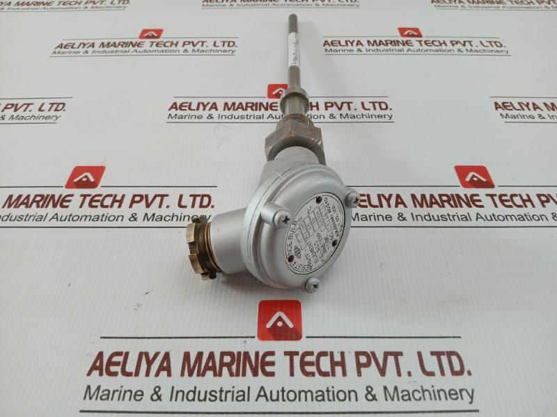 Rikadenki Kogyo Resistance Bulb Pt 100 Ohm L-180, D-10, T-3/4 Bsp=Mm Part No. Rtf-102