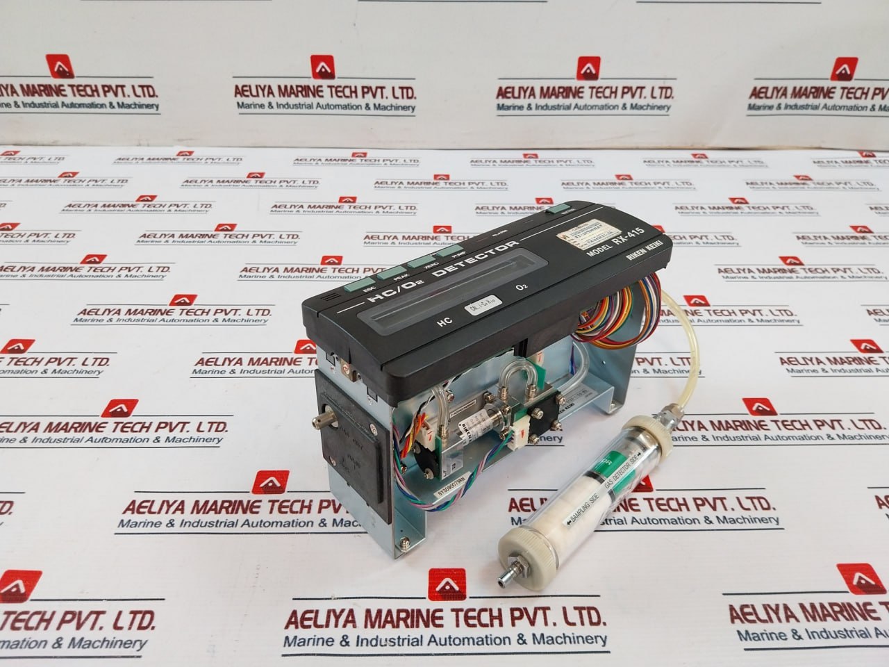 Riken Keiki Rx-415 Hc/O2 Multi Gas Detector De-3123-1/Os-b3