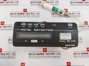 Riken Keiki Rx-415 Hc/O2 Multi Gas Detector De-3123-1/Os-b3