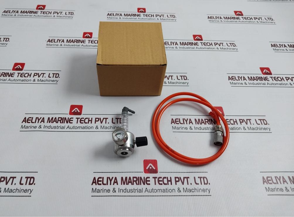 Riken Keiki 0.2-1.0 L/Min Gas Pressure Regulator Va-10/09459 0-15 Bar 80 Cm