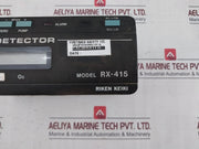 Riken Keiki Rx-415 Hc/O2 Detector Dc 6V De-3123-1 / Os-b3