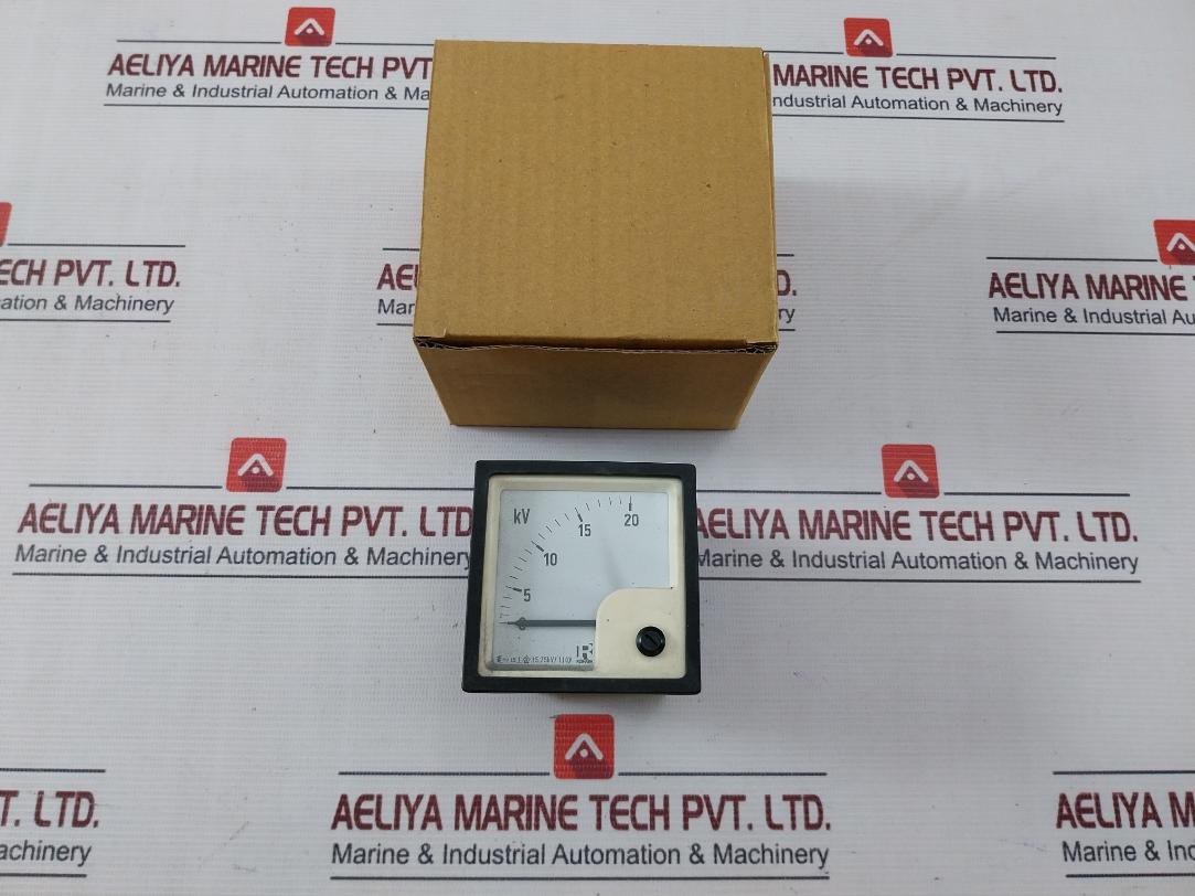 Rishabh 0-20 Kv Kilovolt Meter 15.75Kv/110V