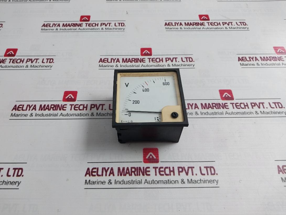 Rishabh 0-600V Analog Voltmeter 850V 12015