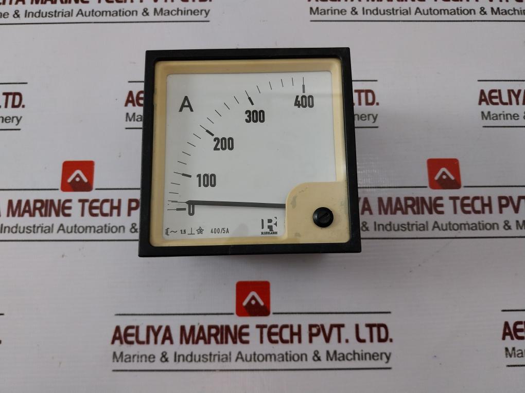 Rishabh 0-400A Current Meter Industrial Grade Model Eq 96