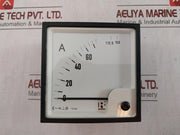 Rishabh Eq 96 Ac Ammeter 0-112.5/150A 75/5A 850V 600V -10 To +55 C/0-40 C