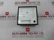 Rishabh Eq 96 Ampere Panel Meter 5A Without Dial Scale X2 0-125/250A
