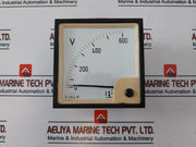 Rishabh Eq96 Voltmeter 0-600V