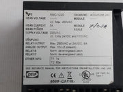 Rmc-122d Combined Short Circuit And Over-Current Relay Brand Deif 5 A 220 V