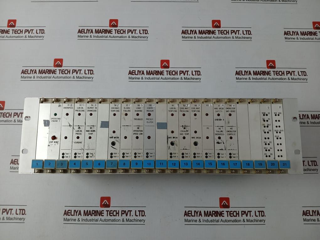 Rolf Janssen 232 Wire Break Monitoring System Rack Module – Aeliya Marine