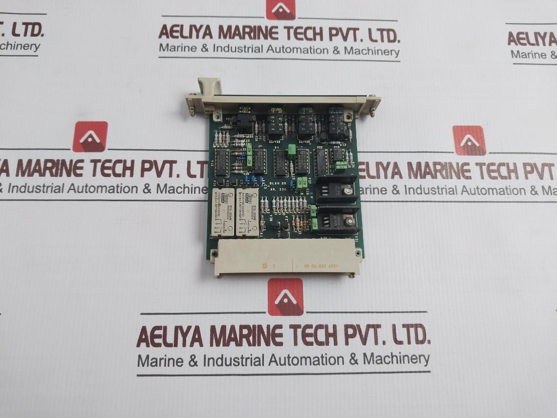 Rolf Janssen Blkh 06 S-syst Alarm Reset Pcb Board Nr.230