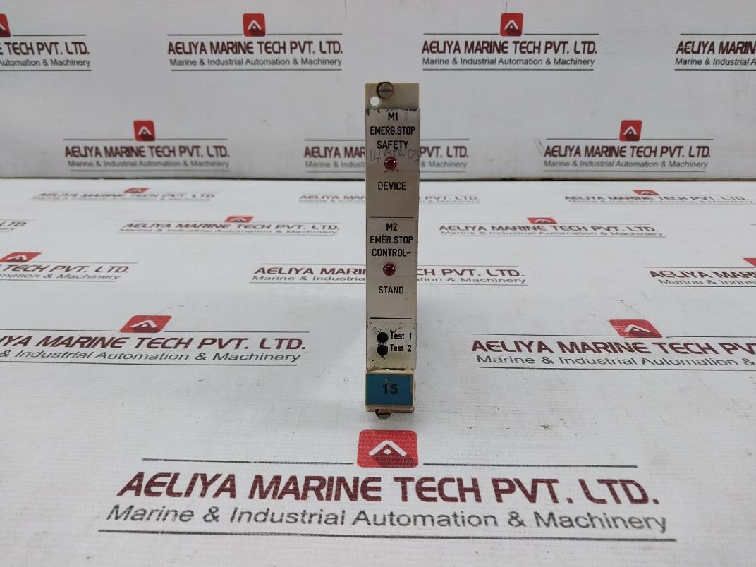 Rolf Janssen Bm 06 Emergency Stop Control Pcb Module Nr.229