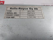 Rolls-royce Mpc-200 Aquamaster-rauma Panel Th42262.1