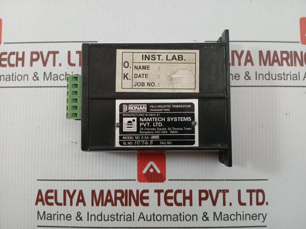 Ronan Used Condition Thermocouple Transmitter 0-600˚C X54