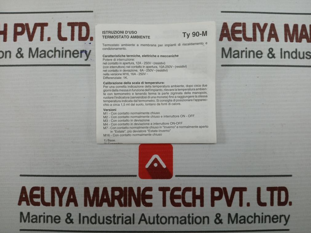 Room Thermostat 0-30c Campini Ty 90-M4