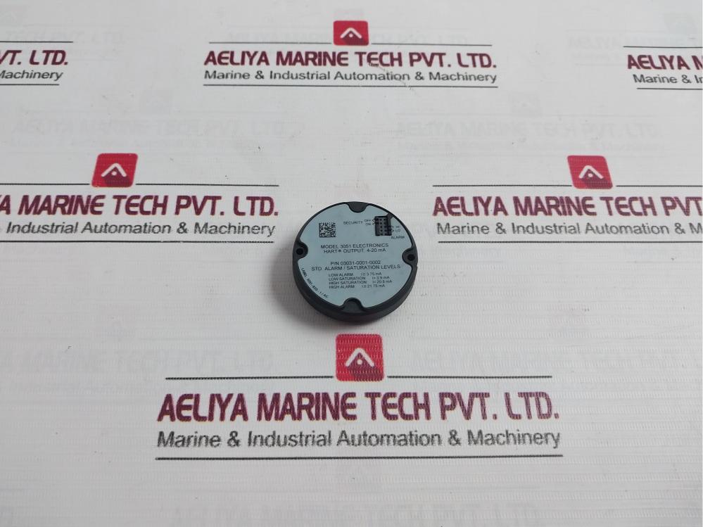 Rosemount 03031-0001-0002 3051 Std. Alarm Saturation Electronics Board 4-20 Ma