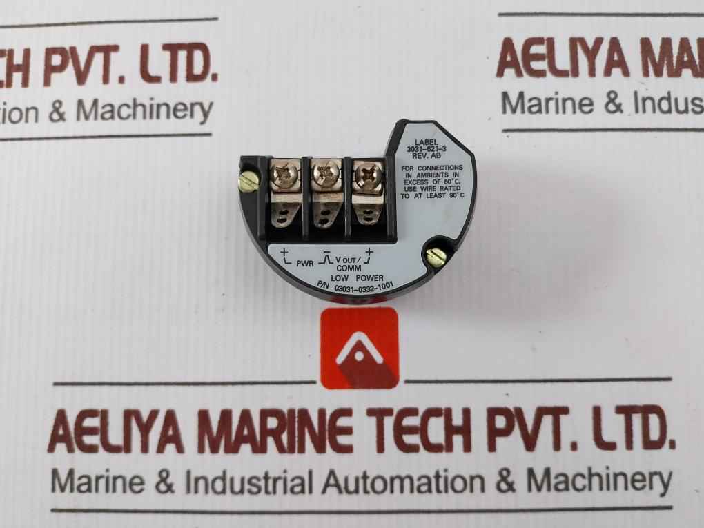 Rosemount 03031-0332-1001 Terminal Block Assembly 3031-621-3 Rev Ab