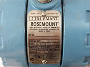 Rosemount 1151 Smart Pressure Transmitter 01151-0948-0002 1151Gp6S22M4B1Dfq4