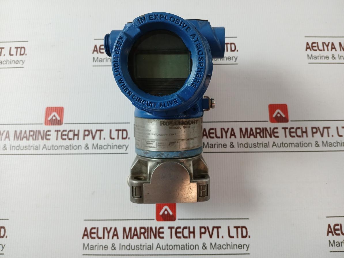 Rosemount 3051Cd2A22A1As1I1M5Q4Q8D4Cnhr7 Pressure Transmitter 275 Psi/19.0 Bar