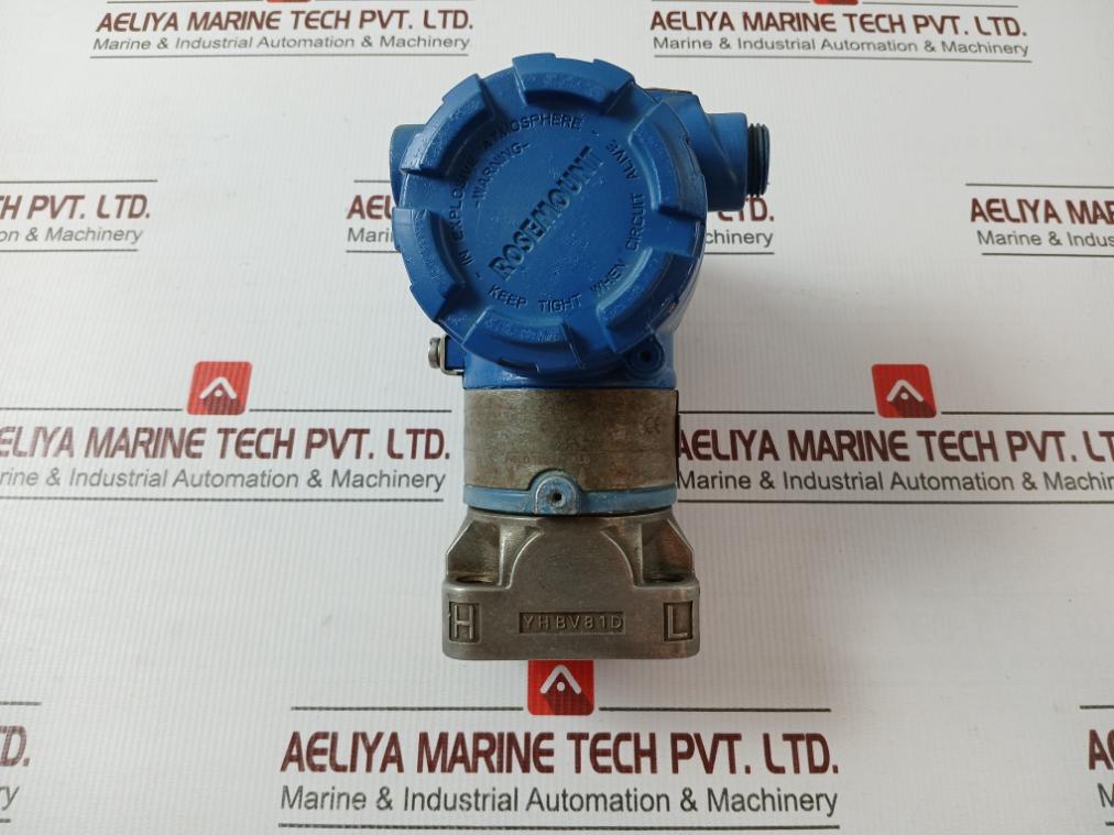 Rosemount 3051Cd2A22A1As1I1M5Q4Q8D4Cnhr7 Pressure Transmitter 275 Psi/19.0 Bar