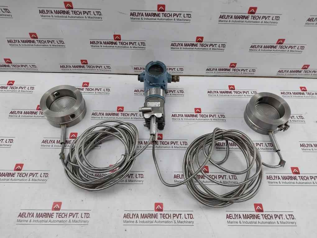 Rosemount 3051 Cd2A22A1As2M5B4I1T1Q4Q8 Pressure Transmitter W/ Diaphra ...