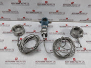 Rosemount 3051 Cd2A22A1As2M5B4I1T1Q4Q8 Pressure Transmitter W/ Diaphragm Seal