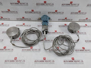 Rosemount 3051 Cd2A22A1As2M5B4I1T1Q4Q8 Pressure Transmitter W/ Diaphragm Seal