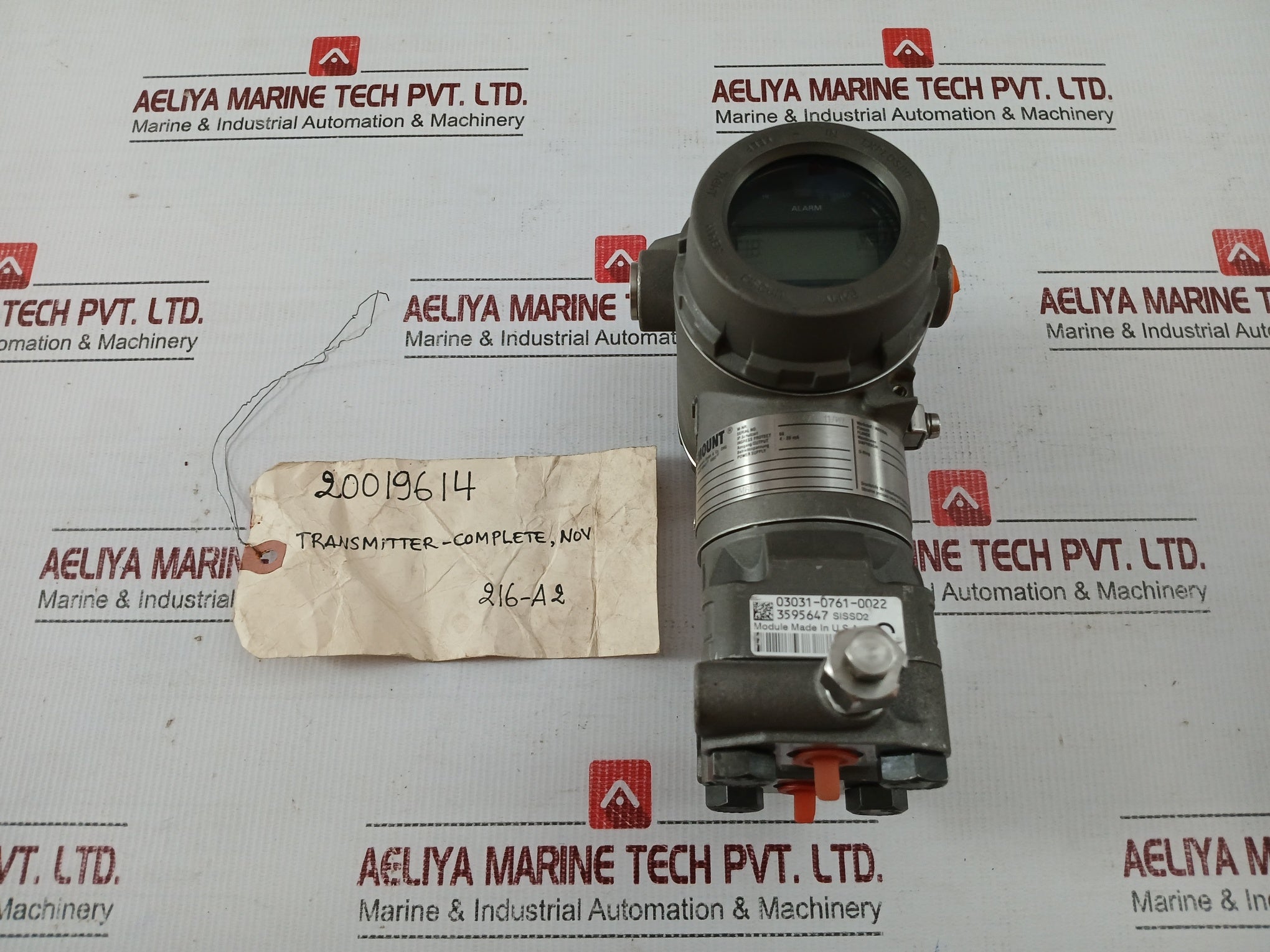 Rosemount 3051 Cd2a22a1kb4i1l4m6q4 Pressure Transmitter 30 Vdc