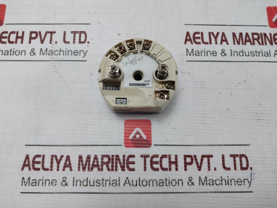 Rosemount 644Hanaj6M5Q4 Temperature Transmitter Head 12-42.4Vdc 4-20 Ma