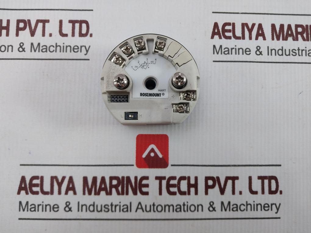 Rosemount 644Hanaj8M5Q4 Temperature Transmitter Head 4-20Ma 12-42.4Vdc