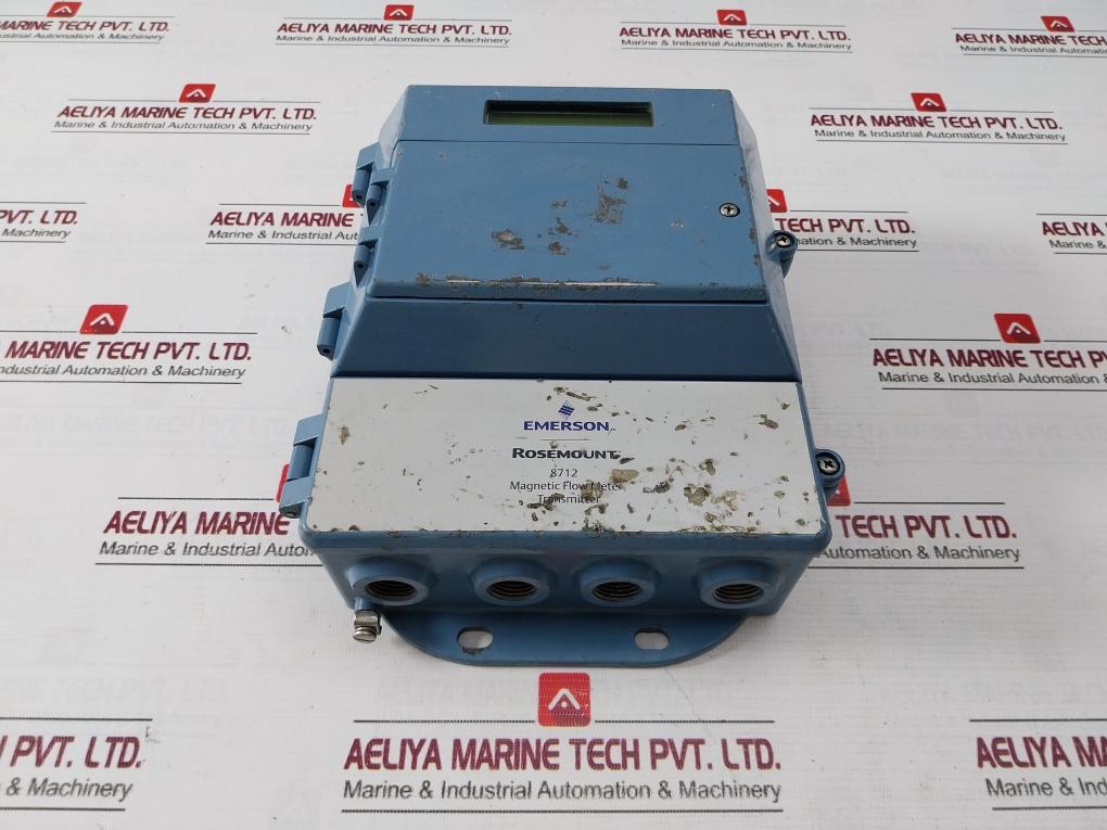 Rosemount 8712Emr1A1M4 Magnetic Flow Meter Transmitter Rev 7.1.5/5.5.5