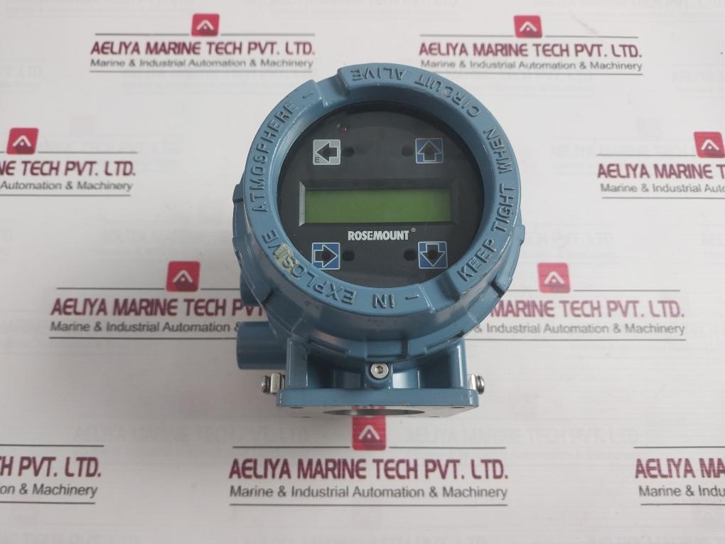 Rosemount 8750Wdmt1A1Ftsa010Ca1C1M4 Magnetic Flowmeter Rev: Ac Ip66 90-250 Vac