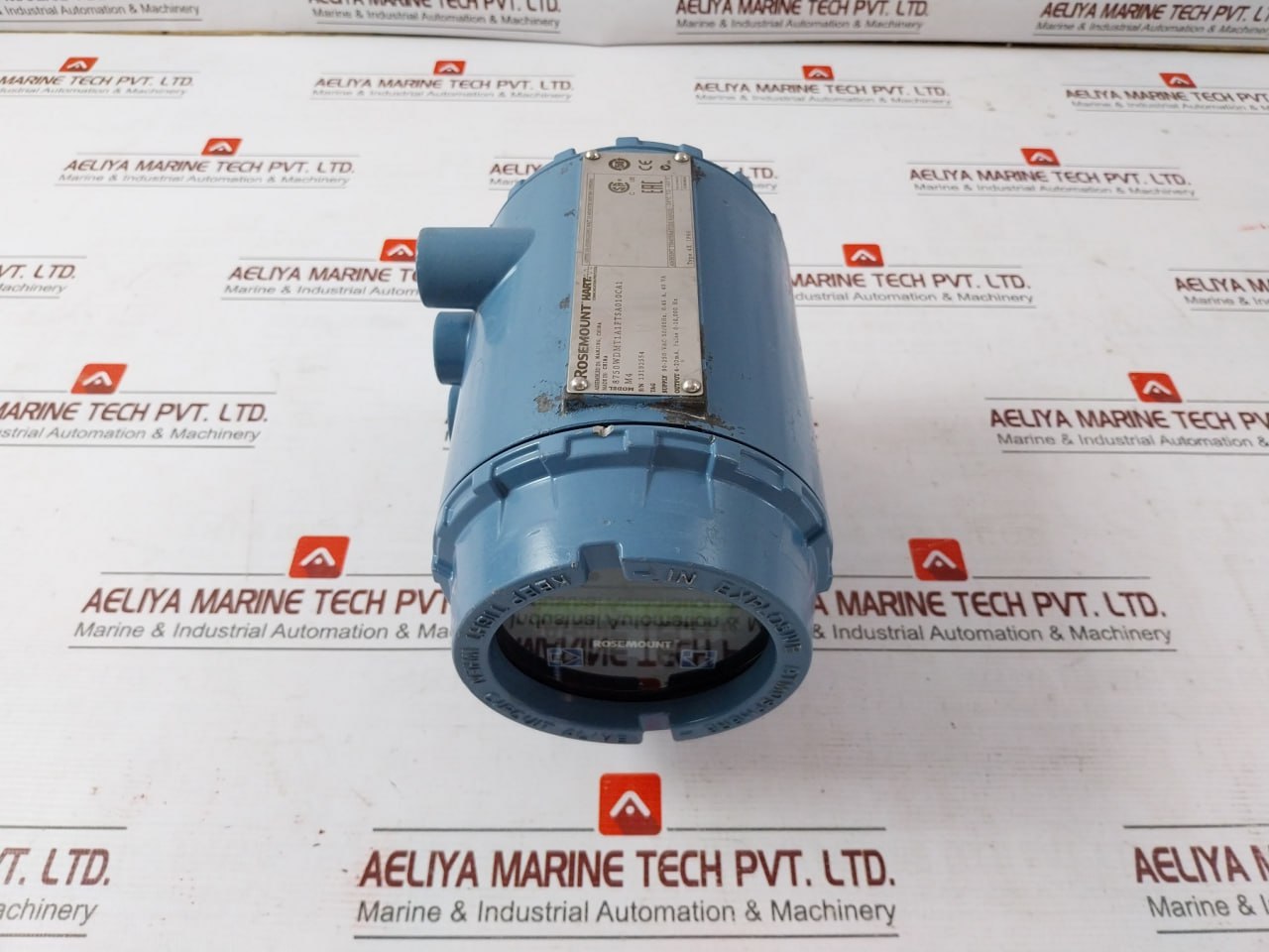 Rosemount 8750Wdmt1A1Ftsa010Ca1M4 Magnetic Flowmeter Rev.Ae 4-20 Ma 0-10000 Hz