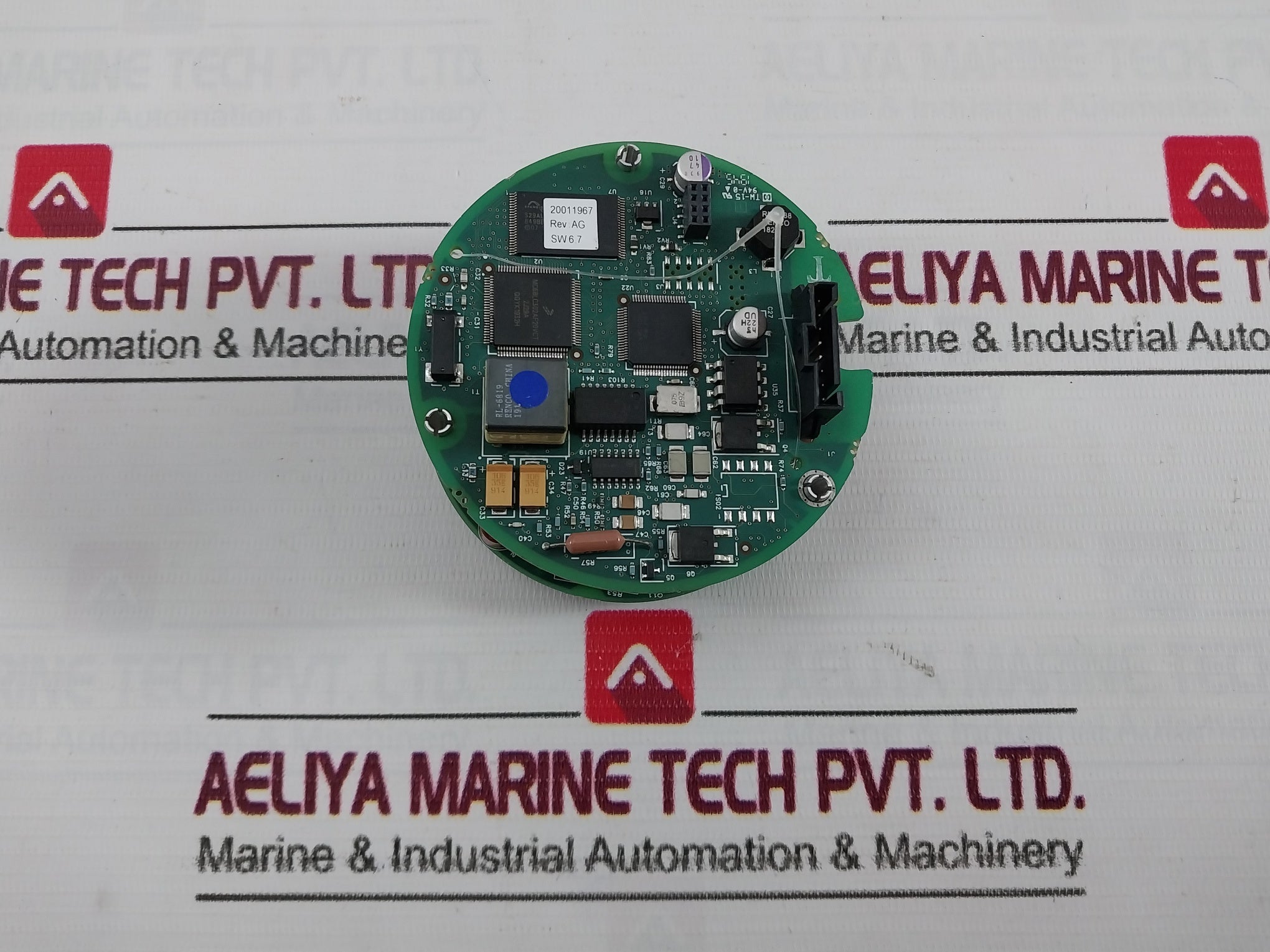 Rosemount 20006854 Printed Circuit Board Rev C 94V-0 Mmi-20008986