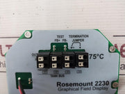 Rosemount 2230 Graphical Field Display R0001371