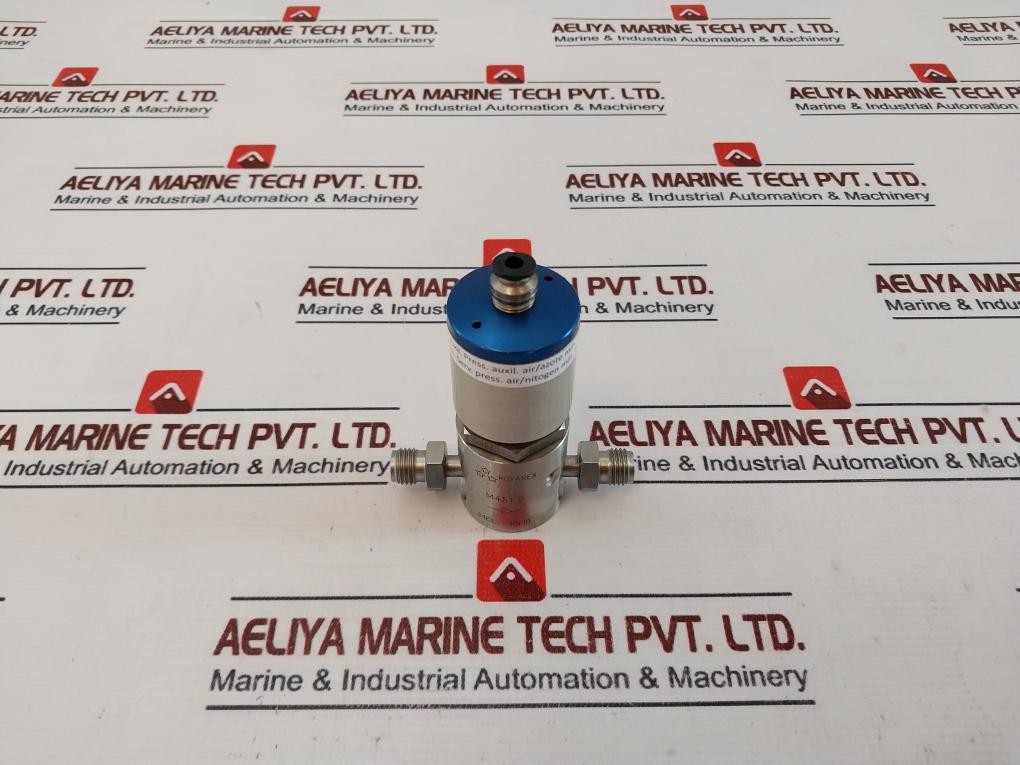 Rotarex M4Si S Diaphragm Line Valve 316L Pn10