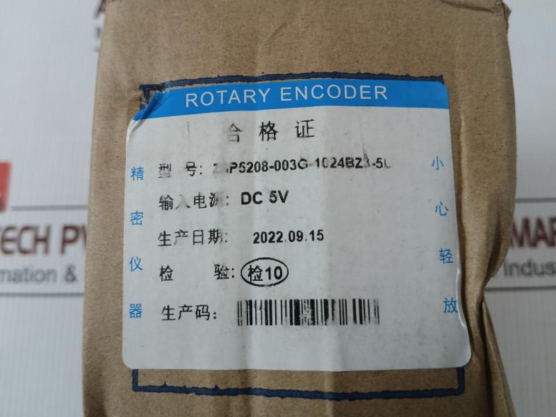 Rotary Encoder 6-Meter Zsp5208-003g-1024bz3-5l In New