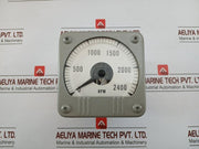 Rpm Meter 160v 0-2400 Rpm Db 14 By General Electric