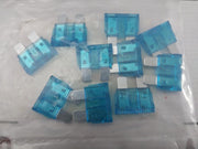 Lot of 10X 563-750 Light Blue Car Fuse by RS