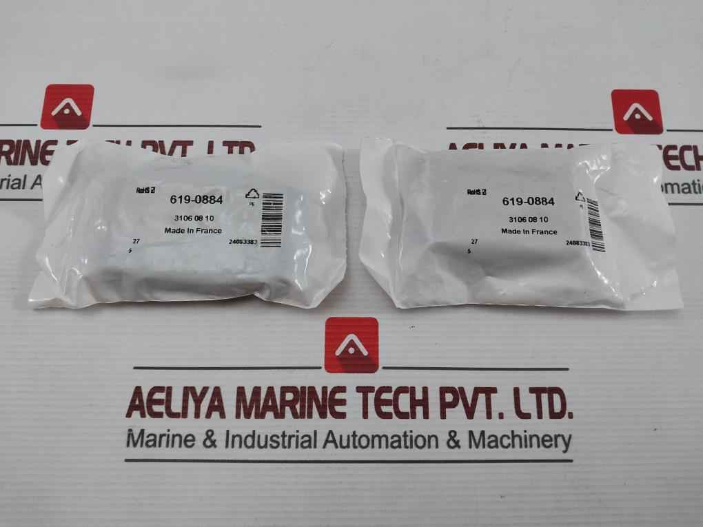 Rs 619-0884 Straight Tube-to-tube Adaptor (1Pkt =5Pcs)