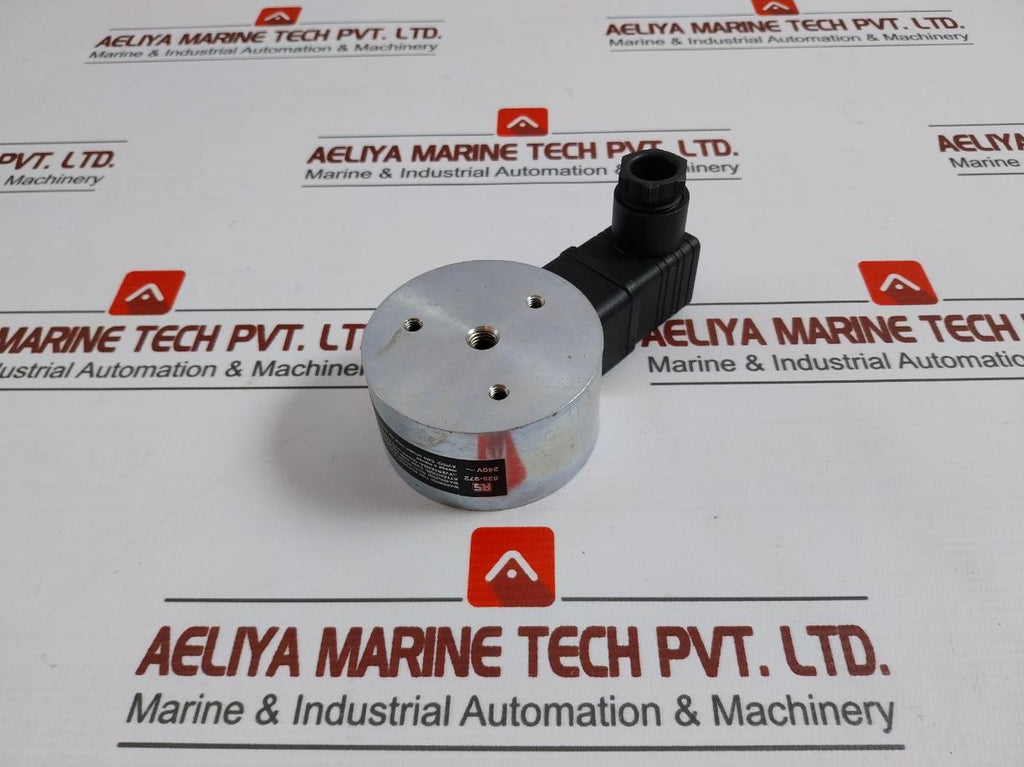 Rs 825-972 Solenoid Coil With A Rectifier Plug – Aeliya Marine