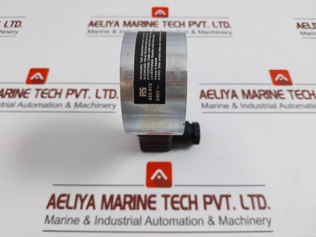 Rs 825-972 Solenoid Coil With A Rectifier Plug – Aeliya Marine