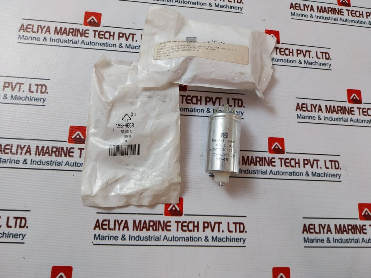 Rs Mr-a-t-s-nf Polypropylene Film Capacitor 440Vac 50/60Hz New