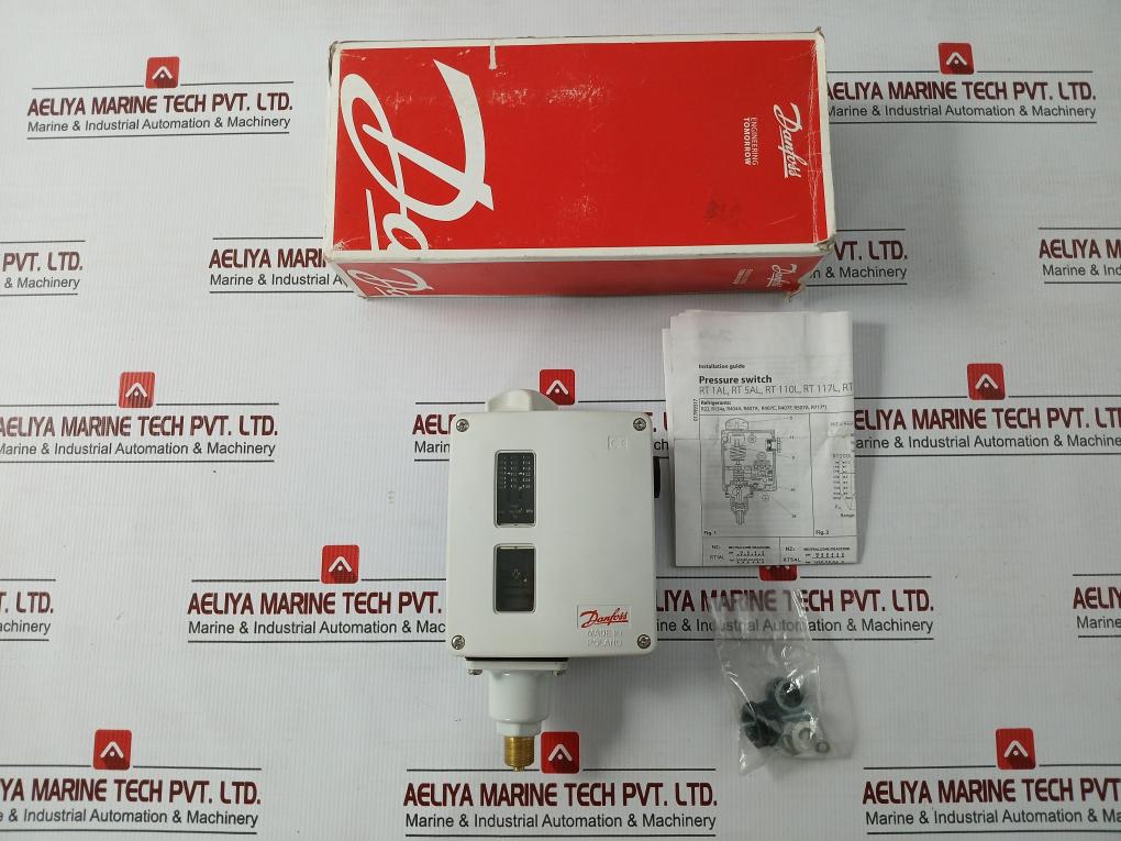 Rt117l Pressure Switch By Danfoss 150-430 Psig,Ip66