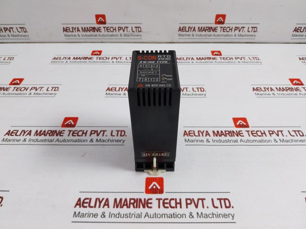 Rtd-A3-X Isolated Temperature Signal Converter 24V Sin Woo