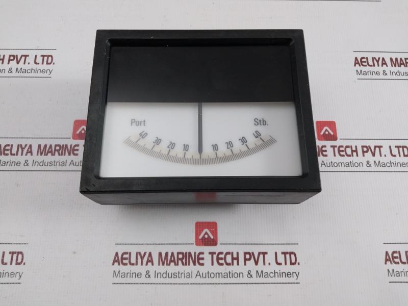 Rudder Angle Indicator Part Number In  Vtr-3 By Deif  12-0-12v